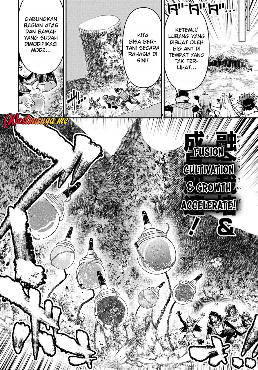 Shounin Yuusha wa Isekai o Gyuujiru! – Saibai Skill de Nandemo Fuyashi Chaimasu Chapter 32 Bahasa Indonesia