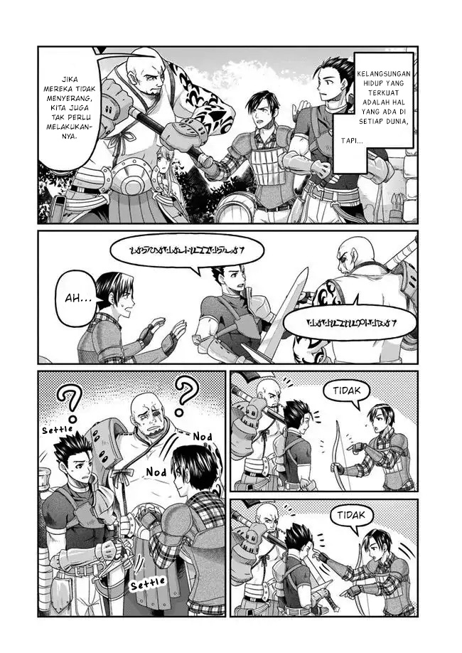 Shoushaman no Isekai Survival ~ Zettai Hito to wa Tsurumanee ~ chapter 3