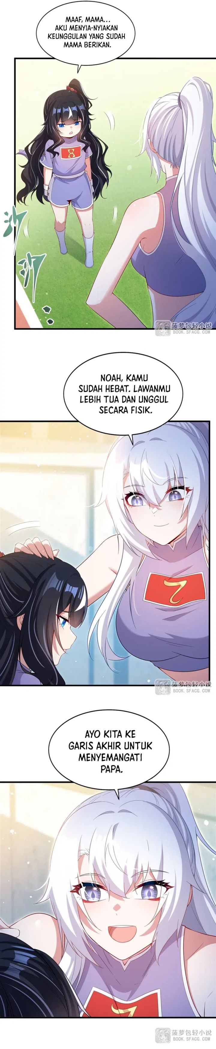 Shut Up, Evil Dragon! I Don’t Want to Raise a Child with You Anymore Chapter 49 Bahasa Indonesia