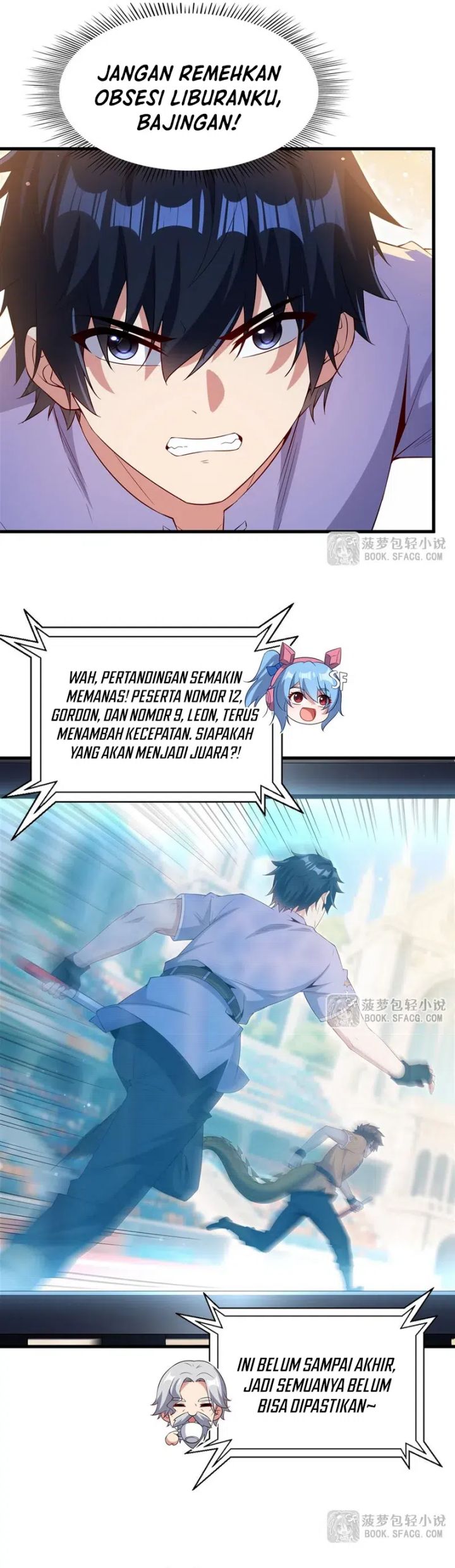 Shut Up, Evil Dragon! I Don’t Want to Raise a Child with You Anymore Chapter 49 Bahasa Indonesia