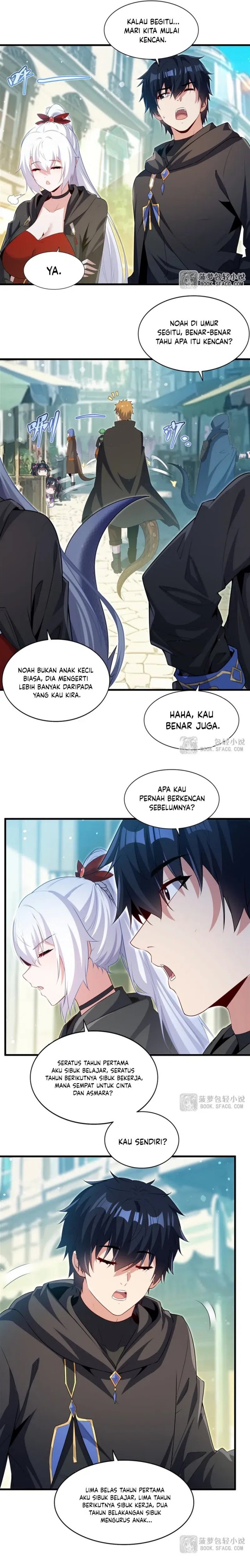 Shut Up, Evil Dragon! I Don’t Want to Raise a Child with You Anymore Chapter 61 Bahasa Indonesia