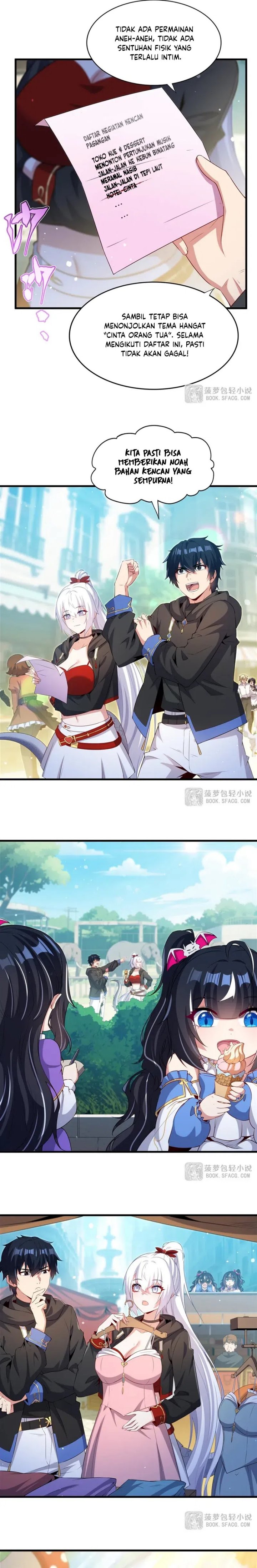 Shut Up, Evil Dragon! I Don’t Want to Raise a Child with You Anymore Chapter 61 Bahasa Indonesia