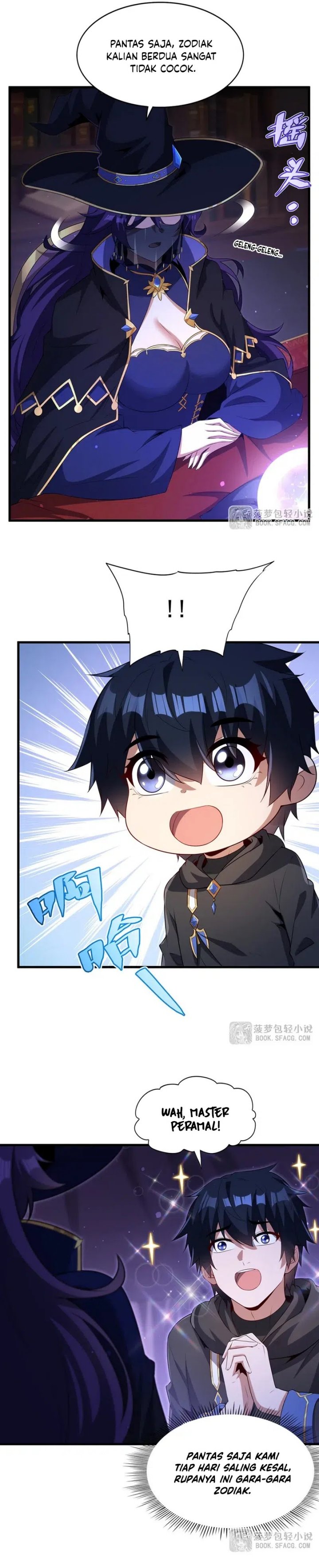 Shut Up, Evil Dragon! I Don’t Want to Raise a Child with You Anymore Chapter 61 Bahasa Indonesia