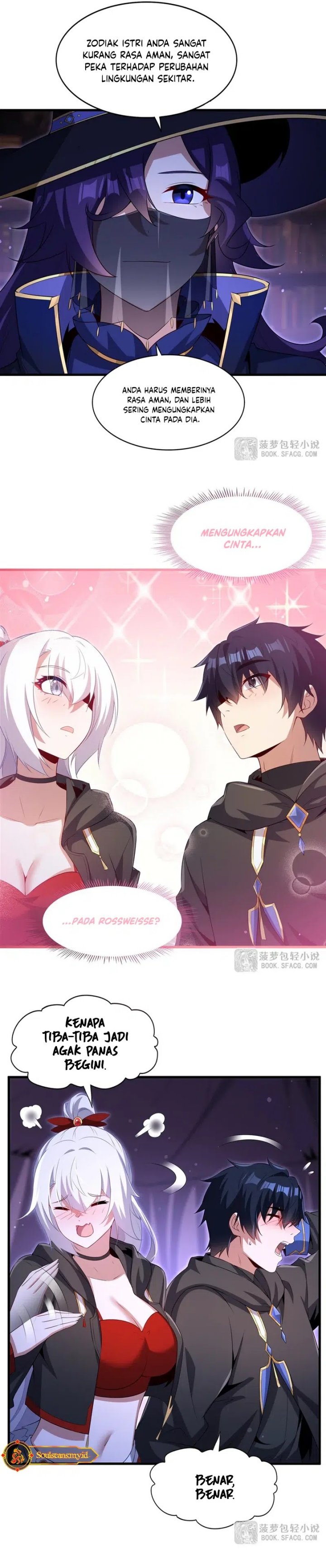 Shut Up, Evil Dragon! I Don’t Want to Raise a Child with You Anymore Chapter 61 Bahasa Indonesia