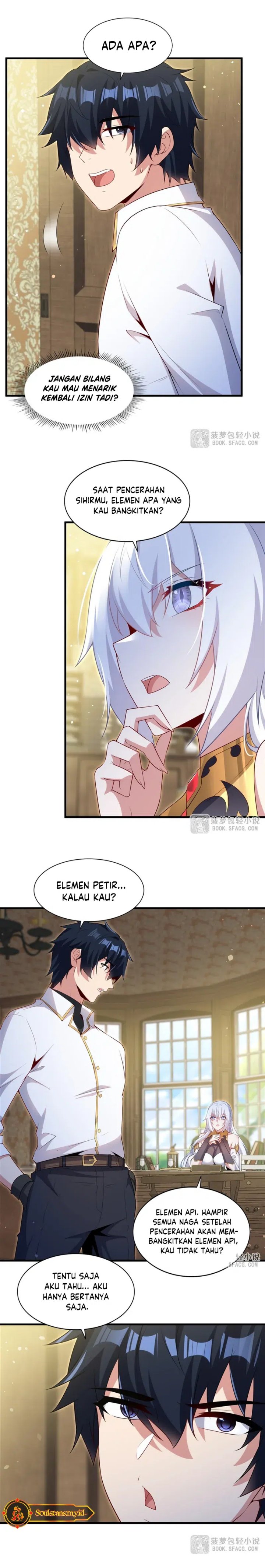 Shut Up, Evil Dragon! I Don’t Want to Raise a Child with You Anymore Chapter 68 Bahasa Indonesia