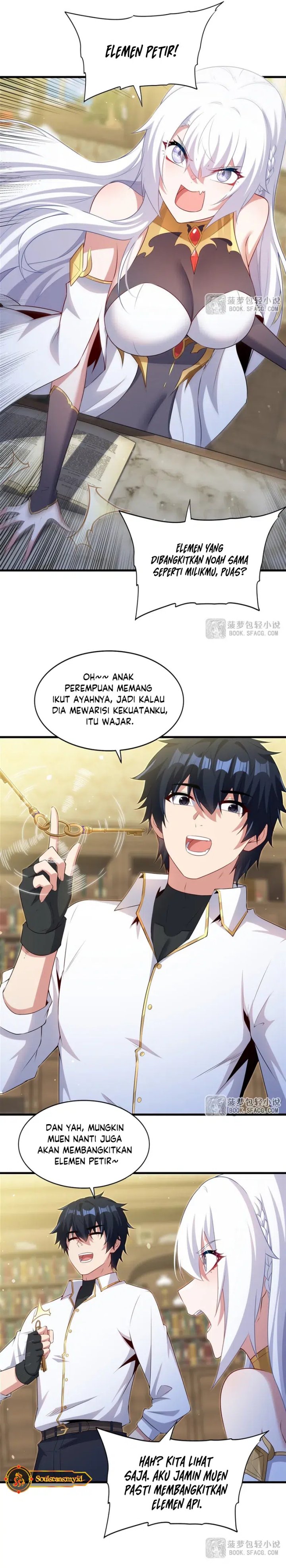 Shut Up, Evil Dragon! I Don’t Want to Raise a Child with You Anymore Chapter 68 Bahasa Indonesia