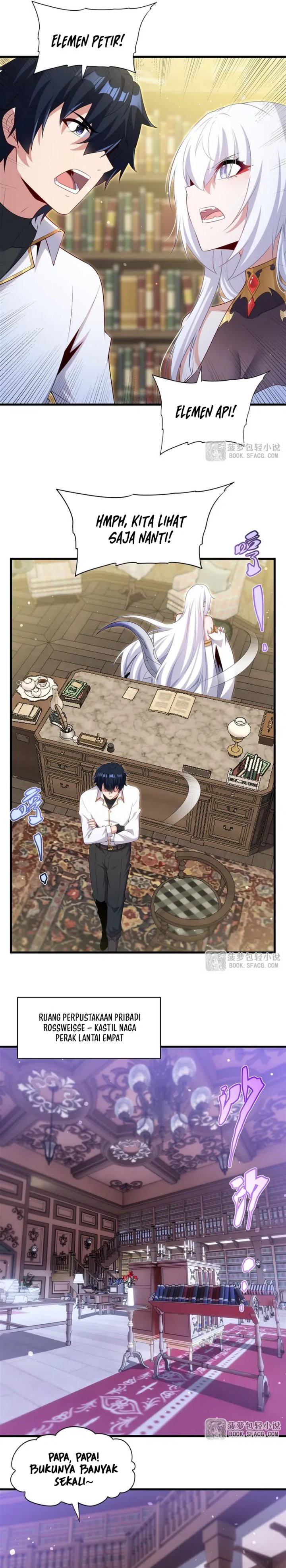 Shut Up, Evil Dragon! I Don’t Want to Raise a Child with You Anymore Chapter 68 Bahasa Indonesia