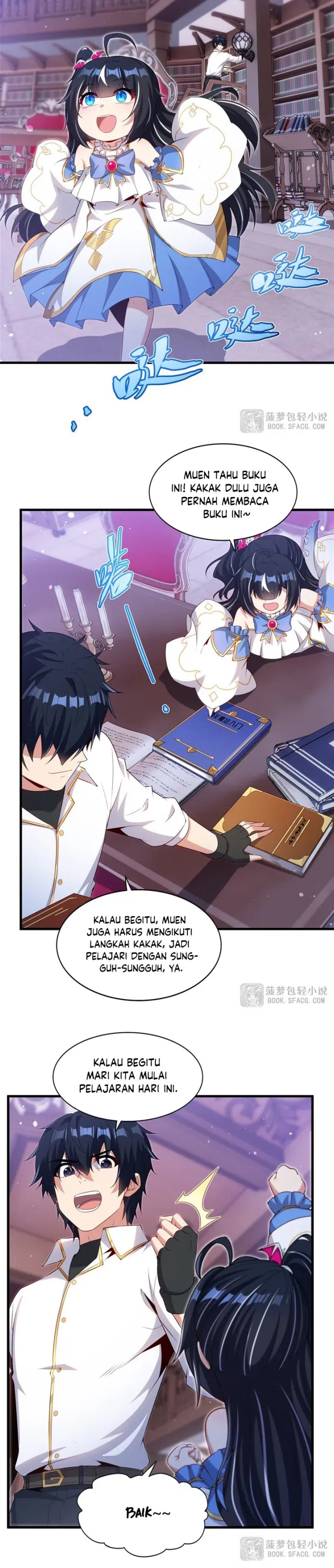 Shut Up, Evil Dragon! I Don’t Want to Raise a Child with You Anymore Chapter 68 Bahasa Indonesia