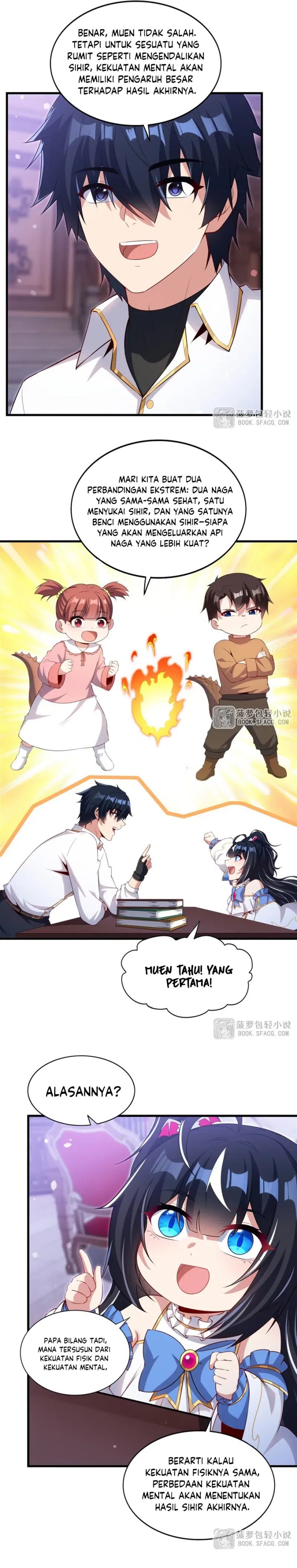 Shut Up, Evil Dragon! I Don’t Want to Raise a Child with You Anymore Chapter 68 Bahasa Indonesia