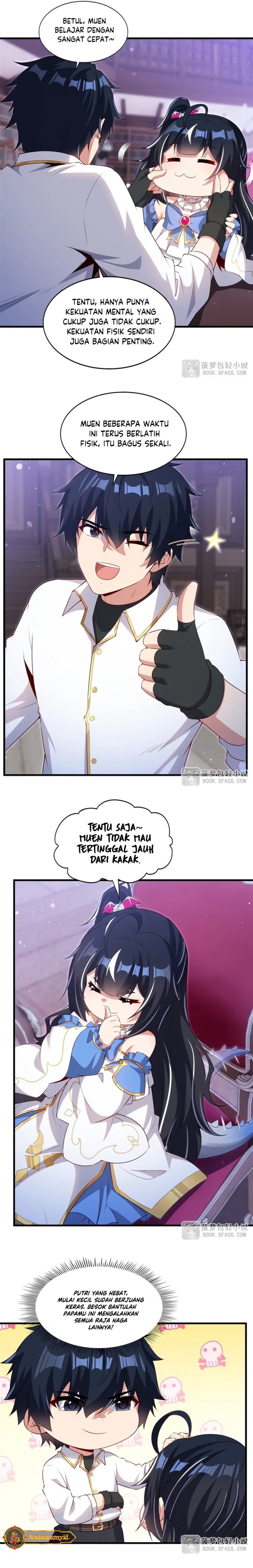 Shut Up, Evil Dragon! I Don’t Want to Raise a Child with You Anymore Chapter 68 Bahasa Indonesia