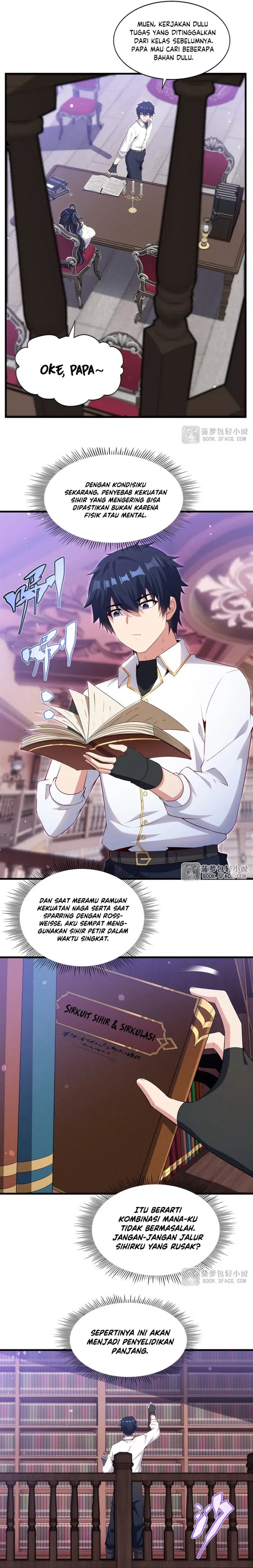 Shut Up, Evil Dragon! I Don’t Want to Raise a Child with You Anymore Chapter 68 Bahasa Indonesia