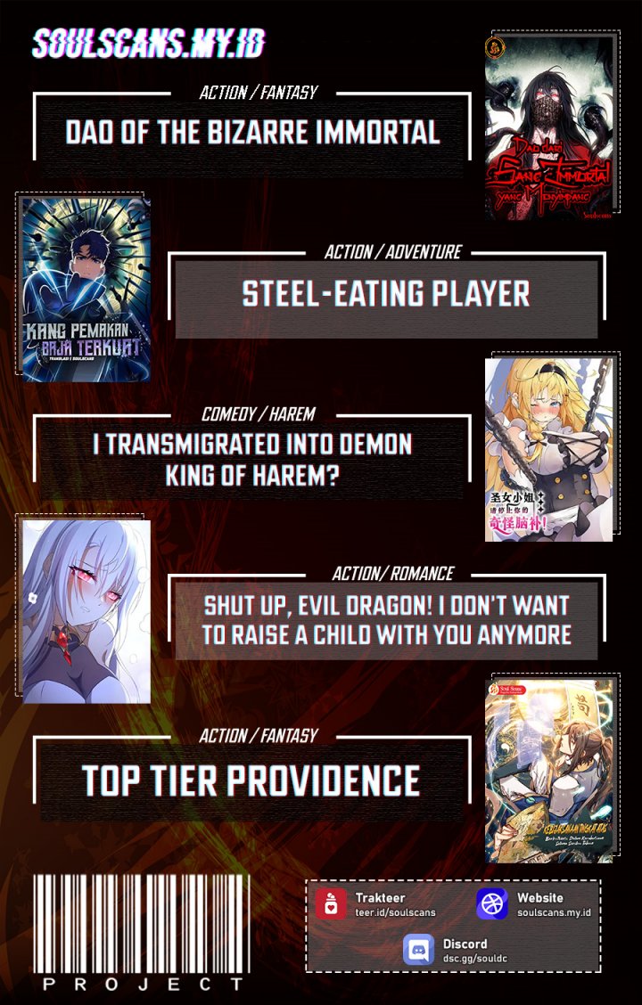 Shut Up, Evil Dragon! I Don’t Want to Raise a Child with You Anymore Chapter 68 Bahasa Indonesia