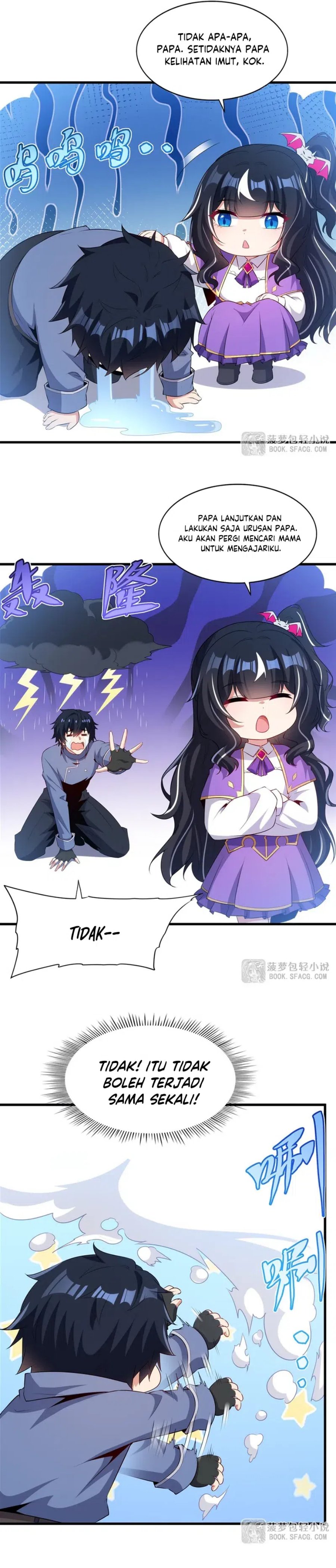 Shut Up, Evil Dragon! I Don’t Want to Raise a Child with You Anymore Chapter 71 Bahasa Indonesia