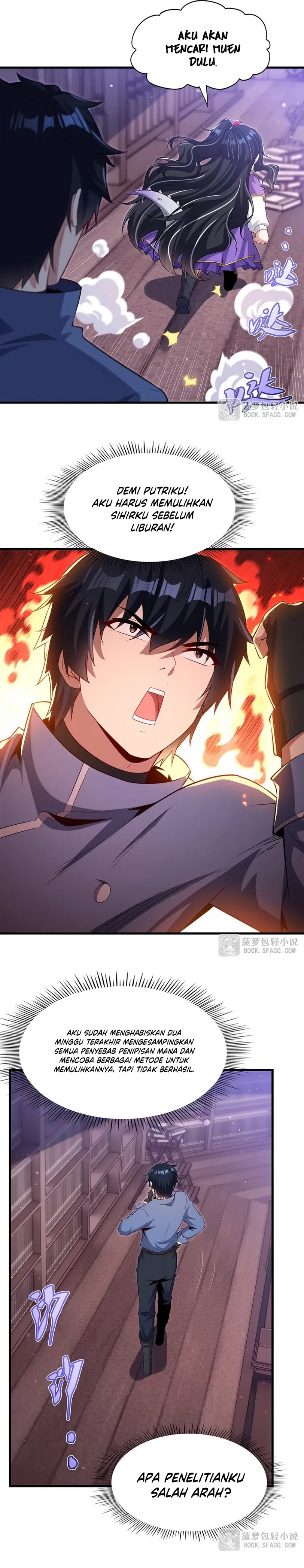 Shut Up, Evil Dragon! I Don’t Want to Raise a Child with You Anymore Chapter 71 Bahasa Indonesia