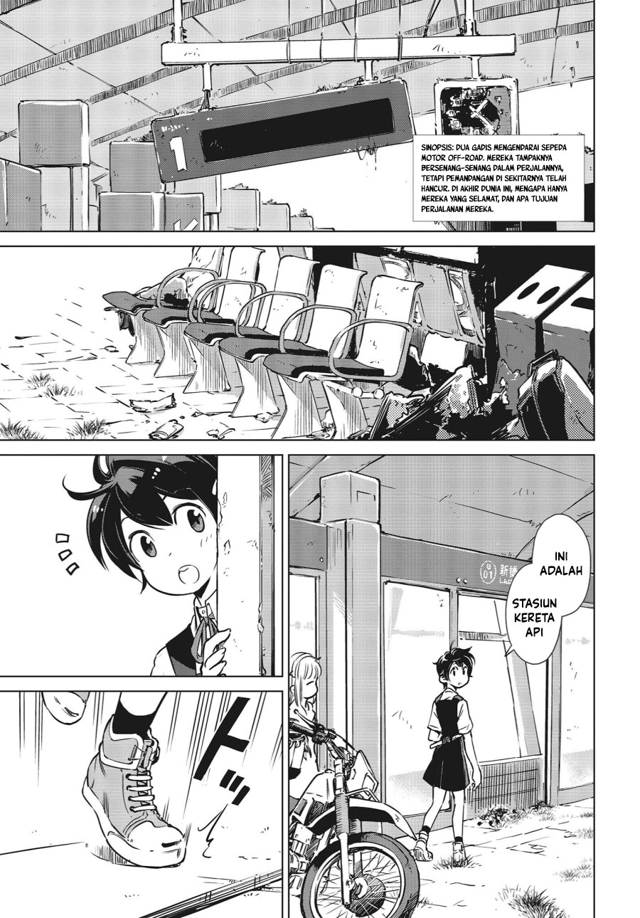 Shuumatsu Touring Chapter 04 Bahasa Indonesia