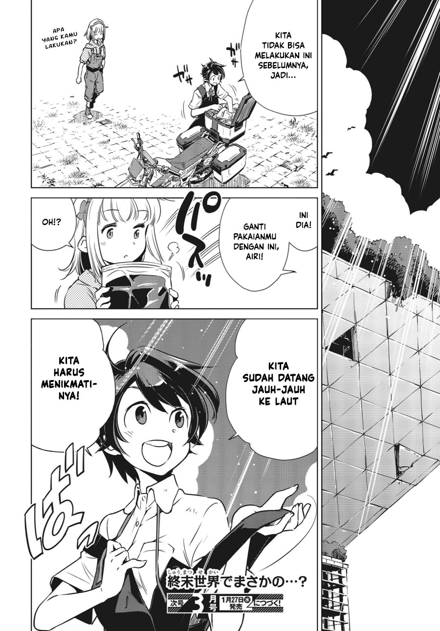 Shuumatsu Touring Chapter 04 Bahasa Indonesia