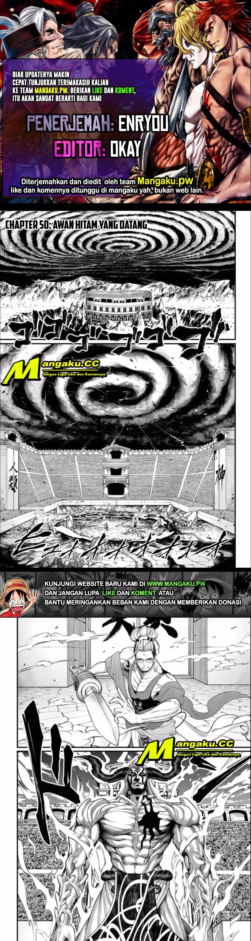 Dilarang COPAS - situs resmi www.mangacanblog.com - Komik shuumatsu no valkyrie 050.1 - chapter 50.1 51.1 Indonesia shuumatsu no valkyrie 050.1 - chapter 50.1 Terbaru 0|Baca Manga Komik Indonesia|Mangacan