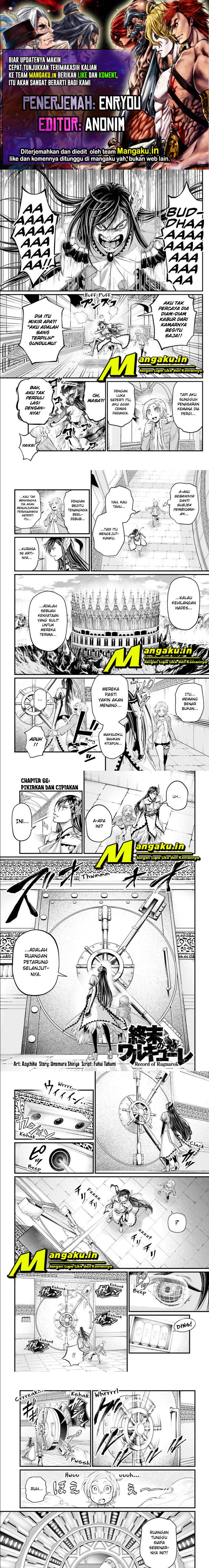 Shuumatsu no Valkyrie Chapter 66.1 Bahasa Indonesia