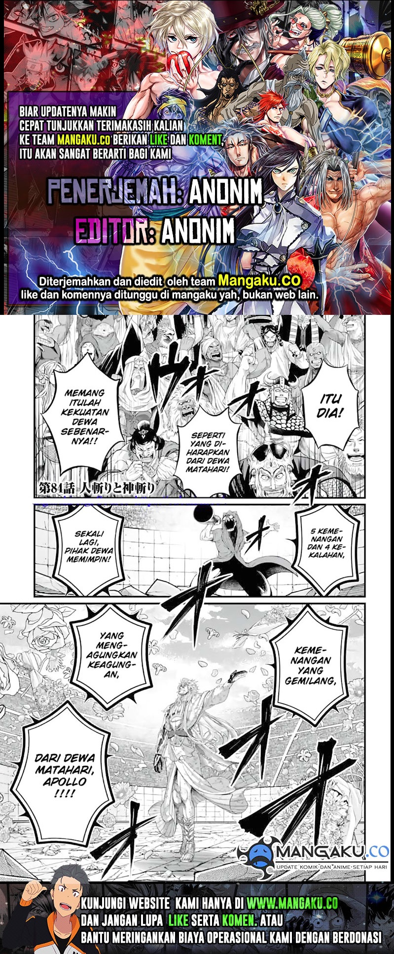 Dilarang COPAS - situs resmi www.mangacanblog.com - Komik shuumatsu no valkyrie 084 - chapter 84 85 Indonesia shuumatsu no valkyrie 084 - chapter 84 Terbaru 0|Baca Manga Komik Indonesia|Mangacan