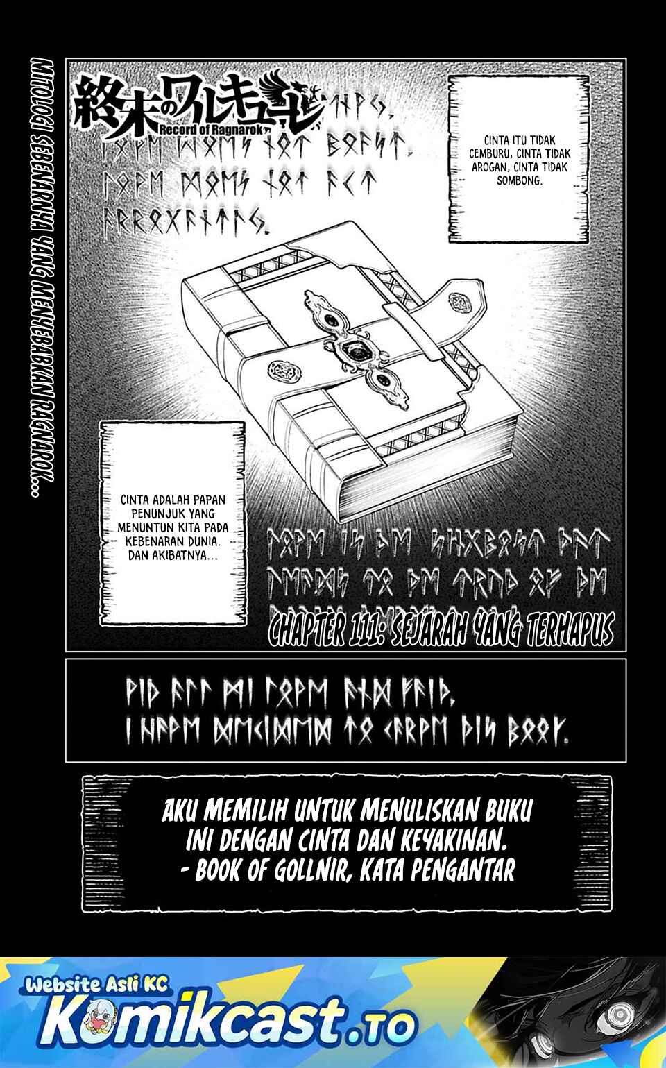 Shuumatsu no Valkyrie Chapter 111 Bahasa Indonesia