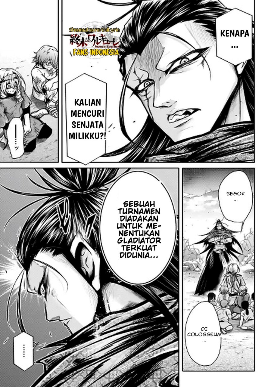 Shuumatsu no Valkyrie: The Legend of Lu Bu Fengxian Chapter 28 Bahasa Indonesia