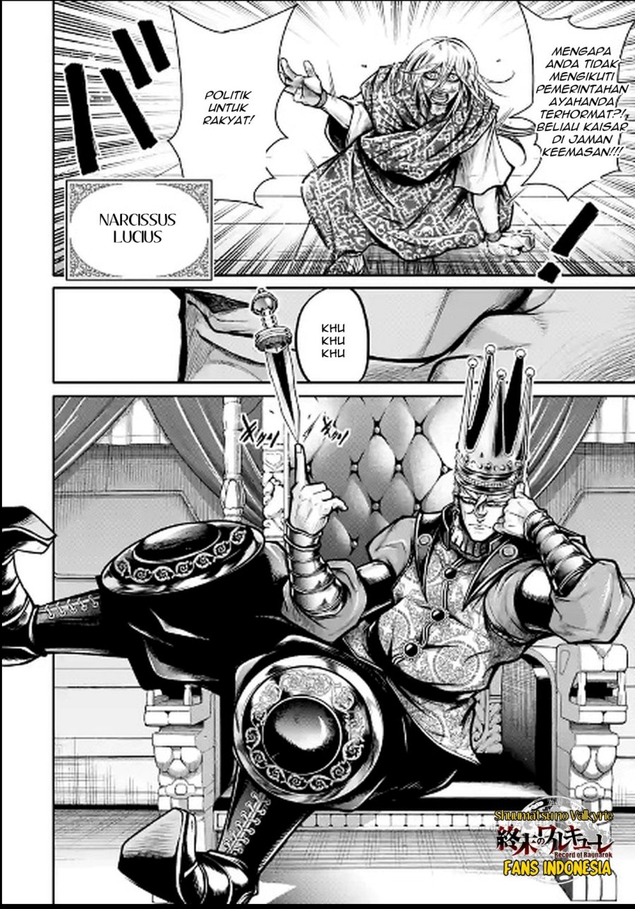 Shuumatsu no Valkyrie: The Legend of Lu Bu Fengxian Chapter 28 Bahasa Indonesia