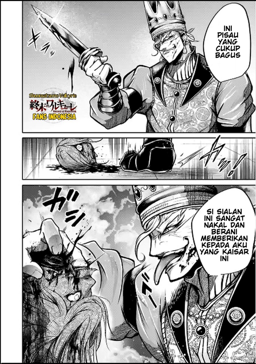 Shuumatsu no Valkyrie: The Legend of Lu Bu Fengxian Chapter 28 Bahasa Indonesia