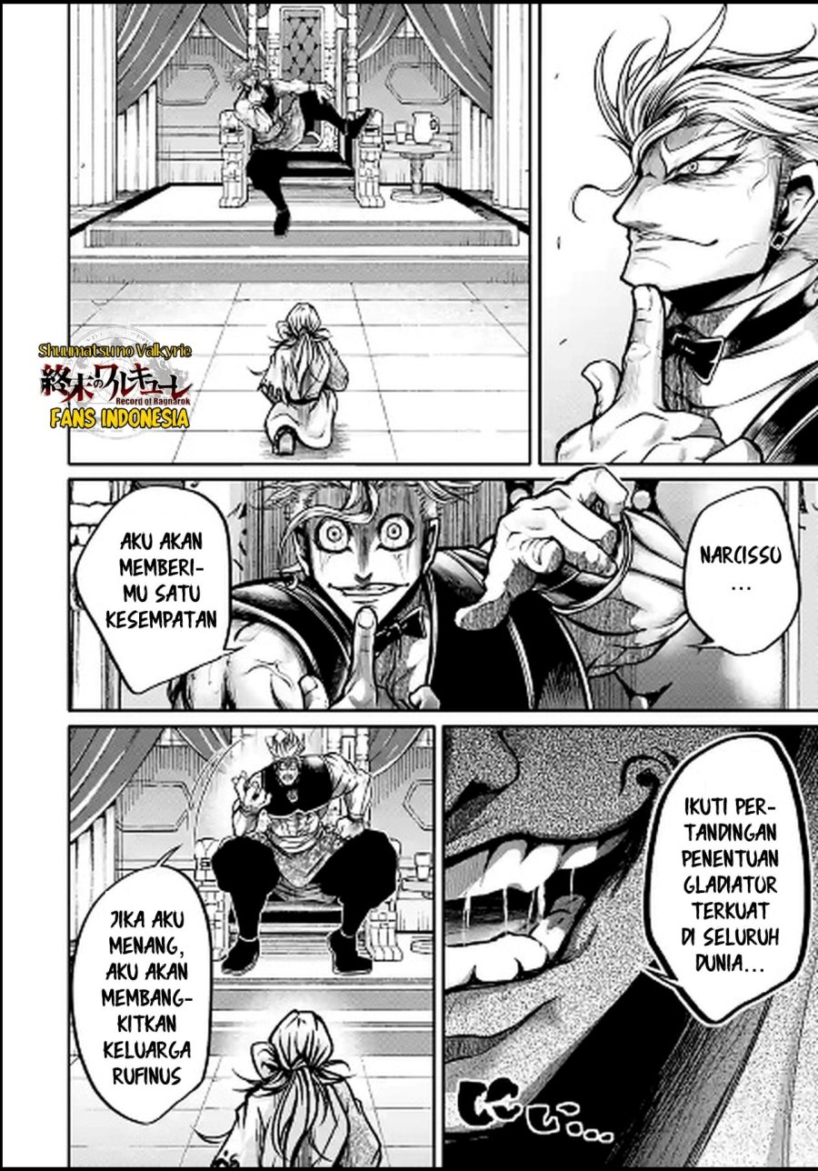 Shuumatsu no Valkyrie: The Legend of Lu Bu Fengxian Chapter 28 Bahasa Indonesia