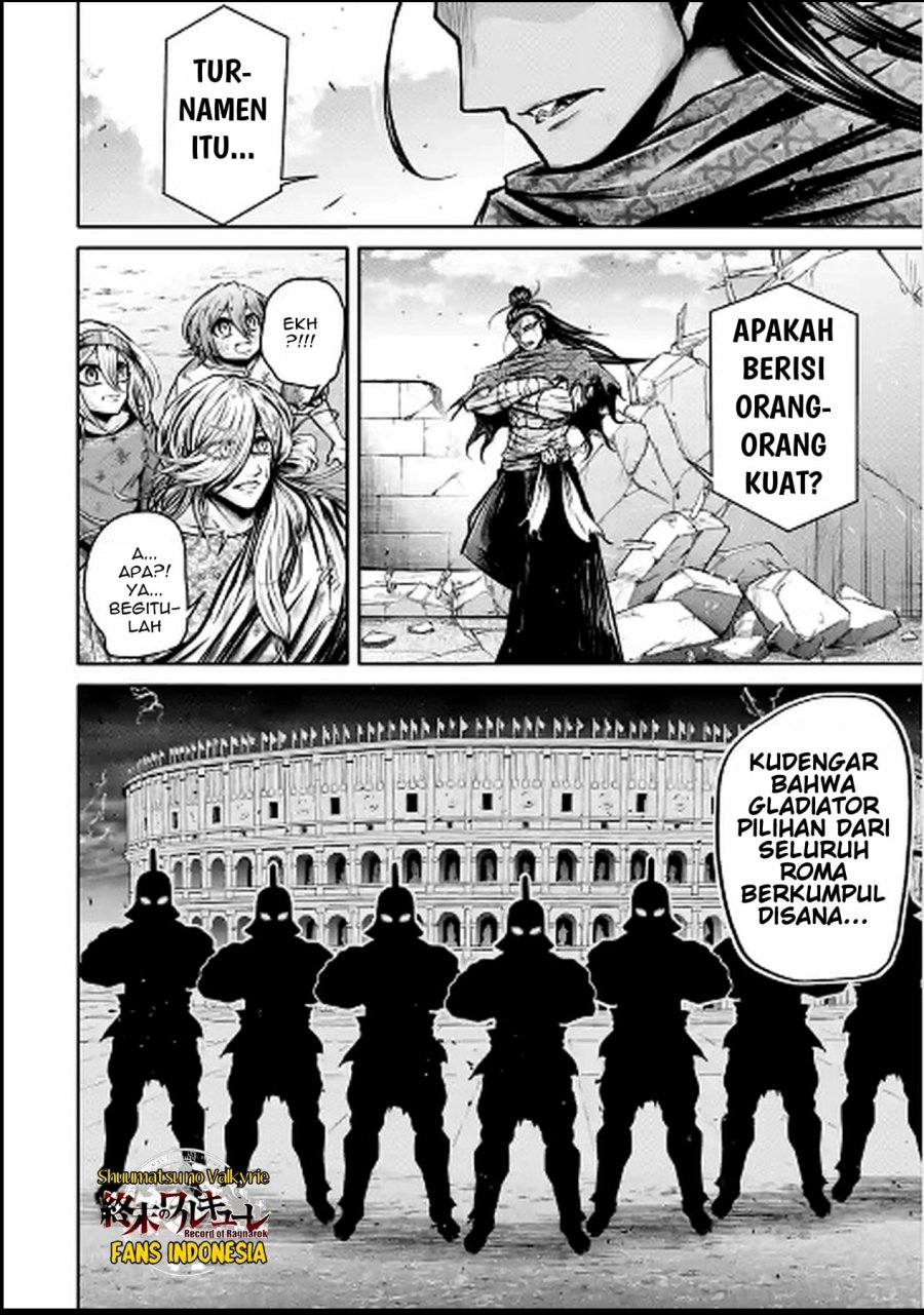 Shuumatsu no Valkyrie: The Legend of Lu Bu Fengxian Chapter 28 Bahasa Indonesia