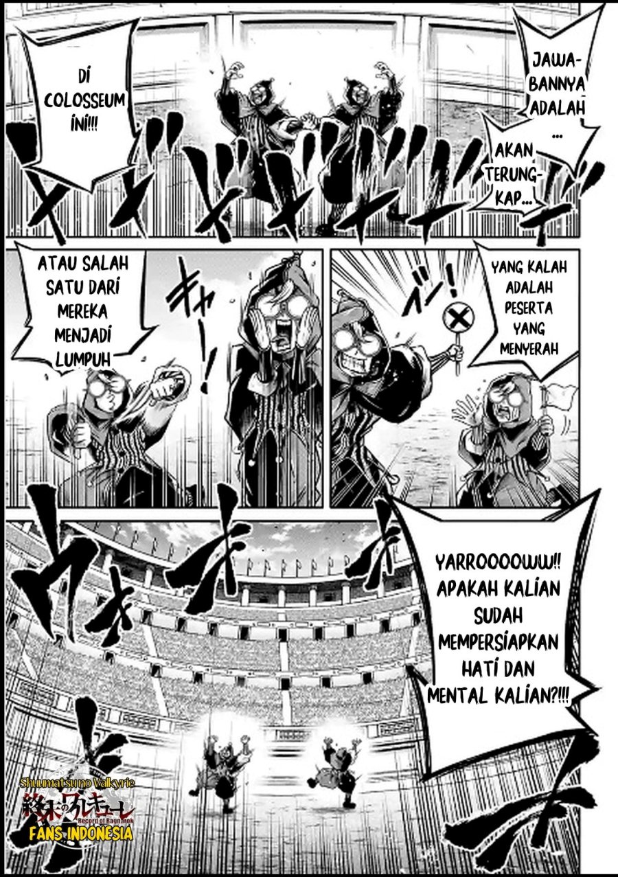 Shuumatsu no Valkyrie: The Legend of Lu Bu Fengxian Chapter 28 Bahasa Indonesia