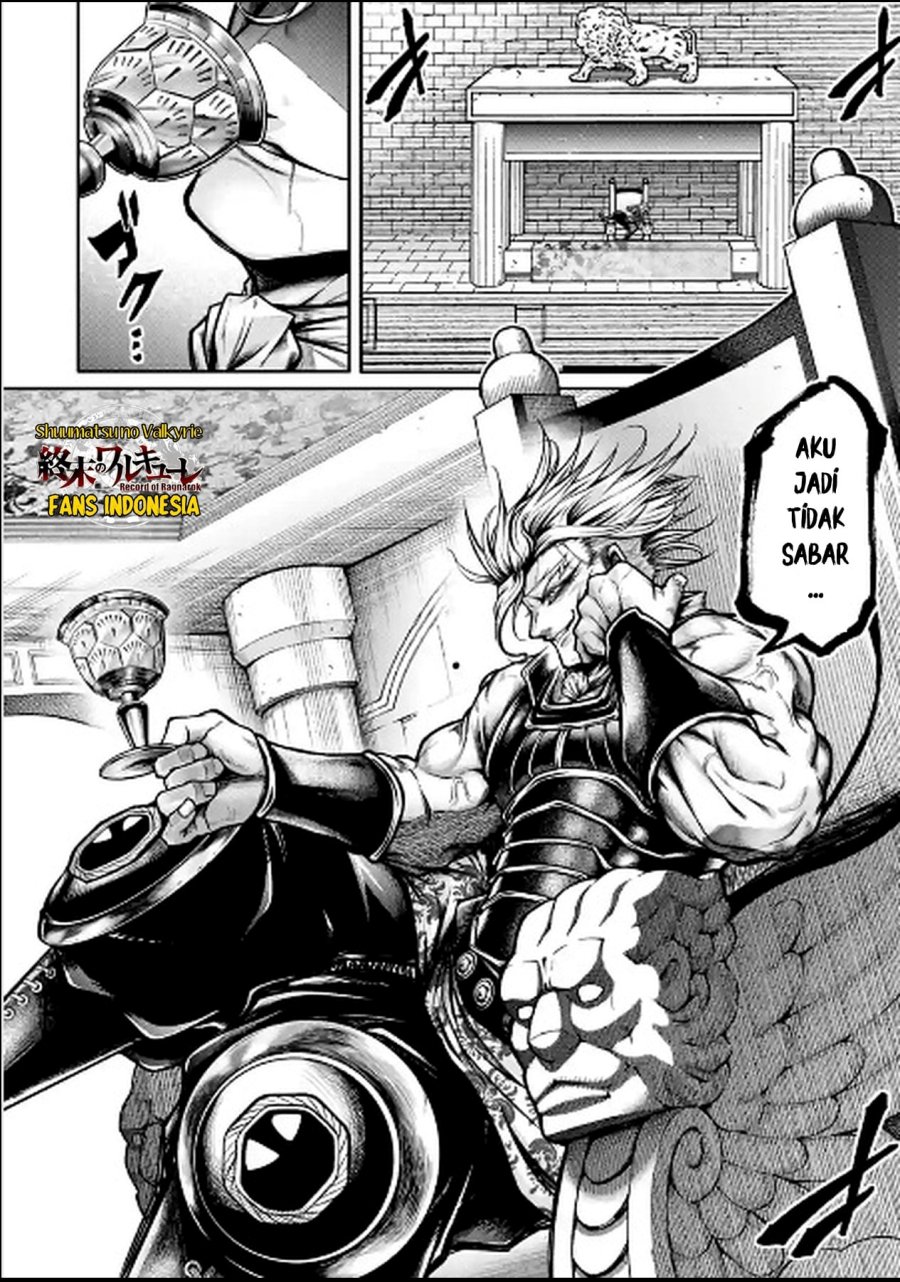 Shuumatsu no Valkyrie: The Legend of Lu Bu Fengxian Chapter 28 Bahasa Indonesia
