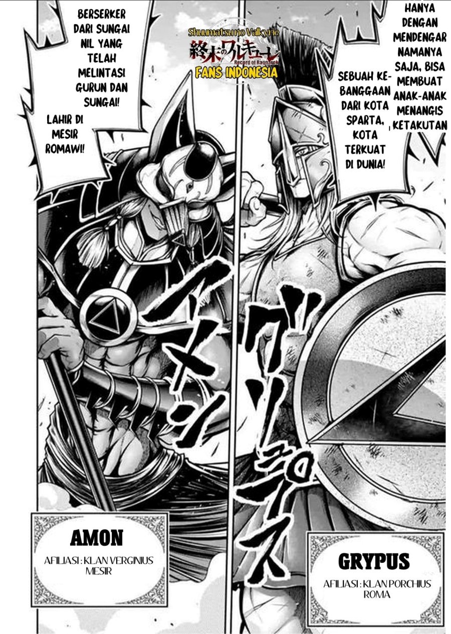 Shuumatsu no Valkyrie: The Legend of Lu Bu Fengxian Chapter 28 Bahasa Indonesia