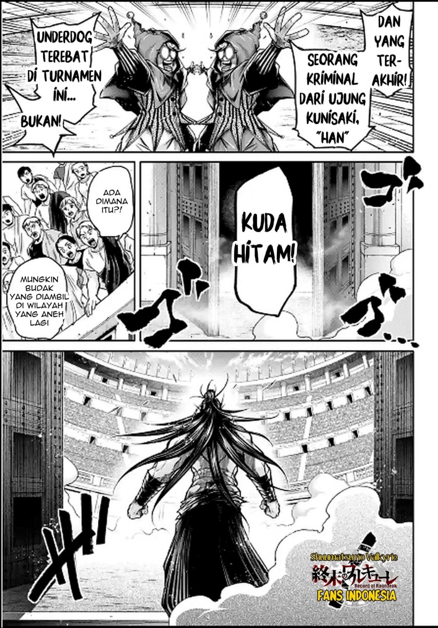 Shuumatsu no Valkyrie: The Legend of Lu Bu Fengxian Chapter 28 Bahasa Indonesia