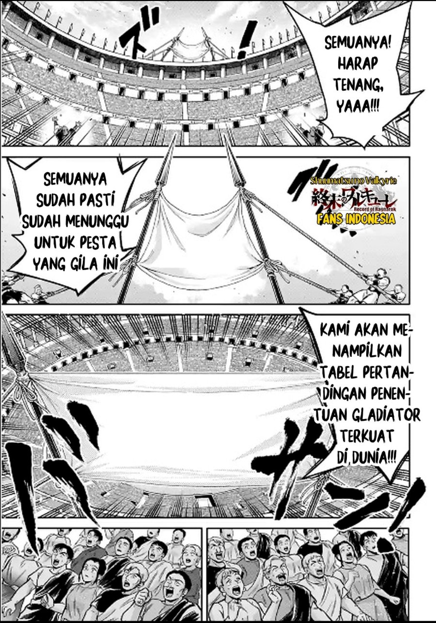 Shuumatsu no Valkyrie: The Legend of Lu Bu Fengxian Chapter 28 Bahasa Indonesia