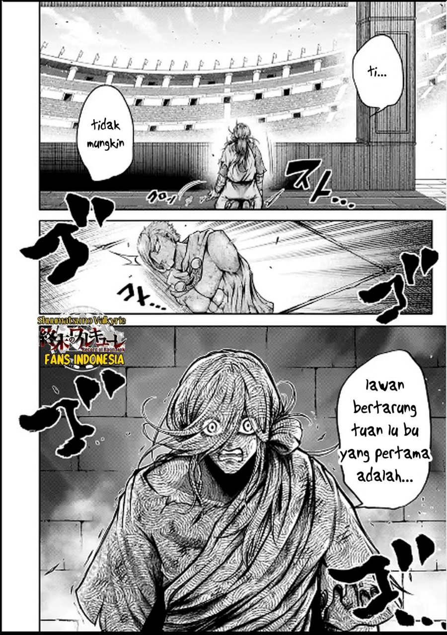 Shuumatsu no Valkyrie: The Legend of Lu Bu Fengxian Chapter 28 Bahasa Indonesia