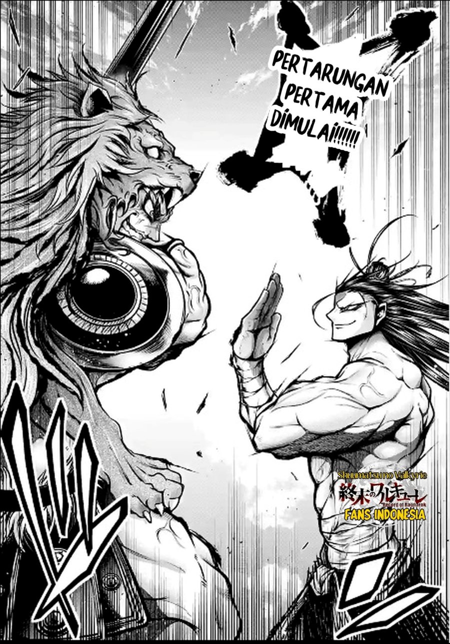 Shuumatsu no Valkyrie: The Legend of Lu Bu Fengxian Chapter 28 Bahasa Indonesia