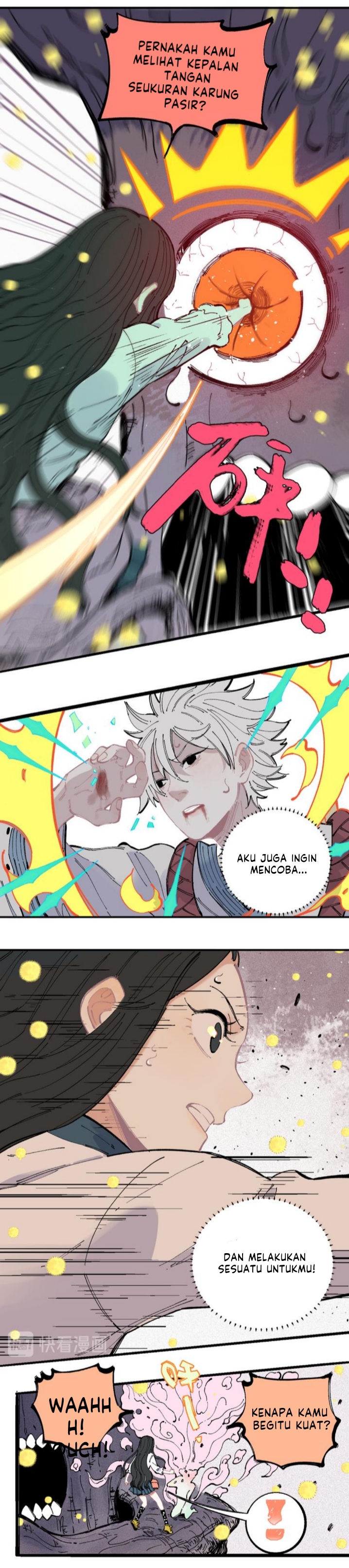 Siblings with a Mountain Man Chapter 40 Bahasa Indonesia