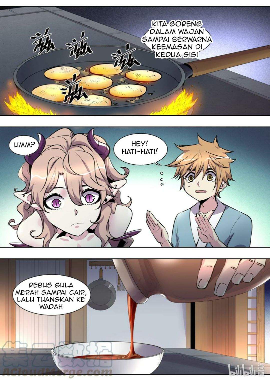 Sichuan Chef and Brave Girl in Another World Chapter 14 Bahasa Indonesia