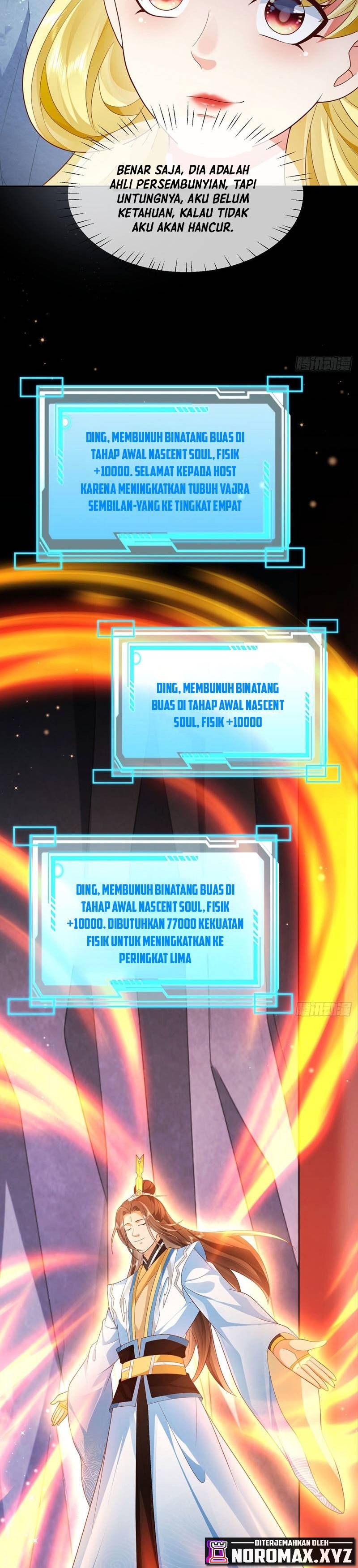 Sign in the Mystery Box to Dominate the World of Cultivation Chapter 23 Bahasa Indonesia