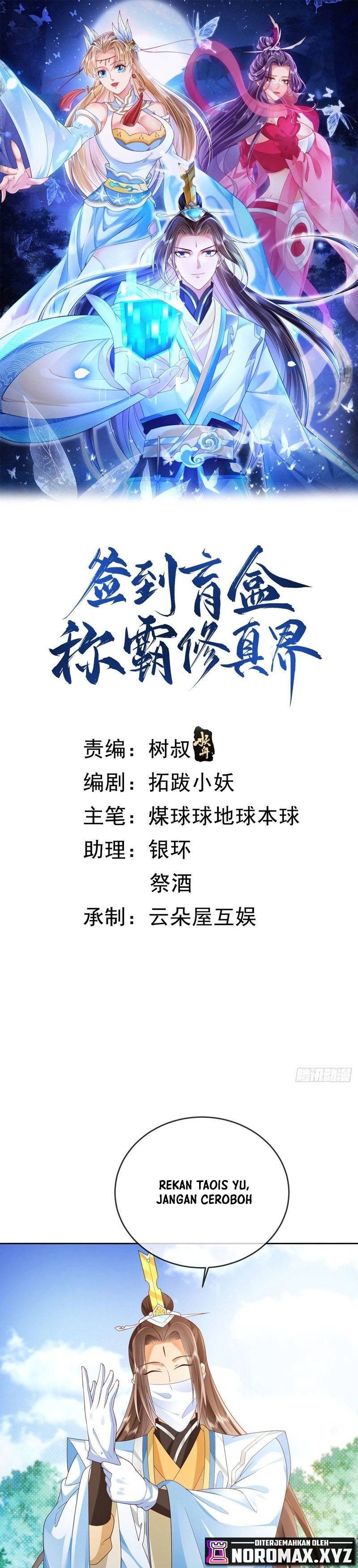 Sign in the Mystery Box to Dominate the World of Cultivation Chapter 24 Bahasa Indonesia