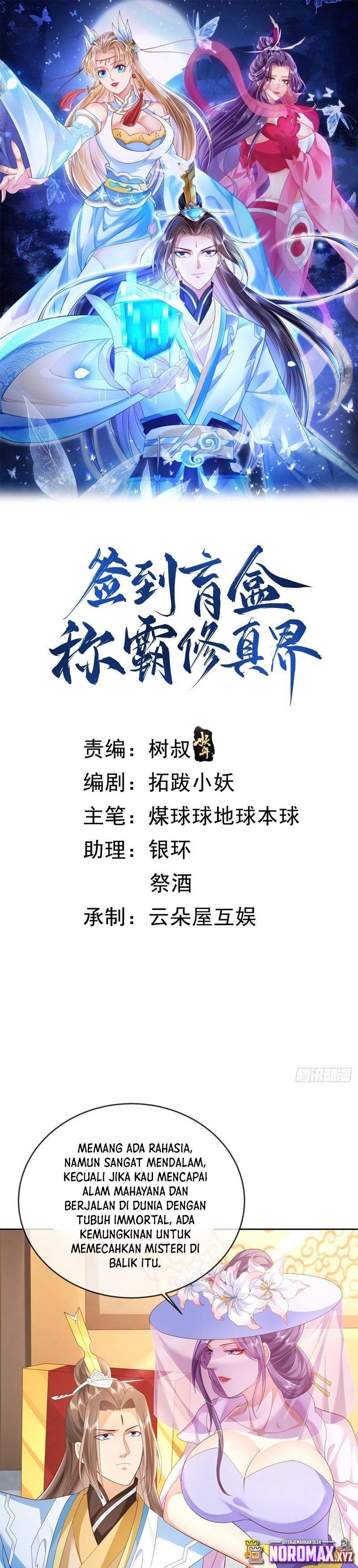 Sign in the Mystery Box to Dominate the World of Cultivation Chapter 36 Bahasa Indonesia