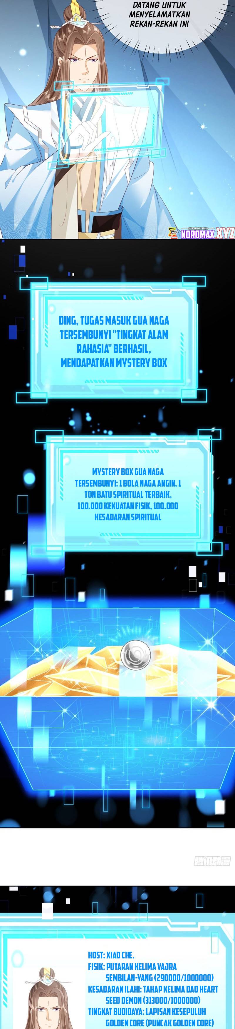 Sign in the Mystery Box to Dominate the World of Cultivation Chapter 47 Bahasa Indonesia