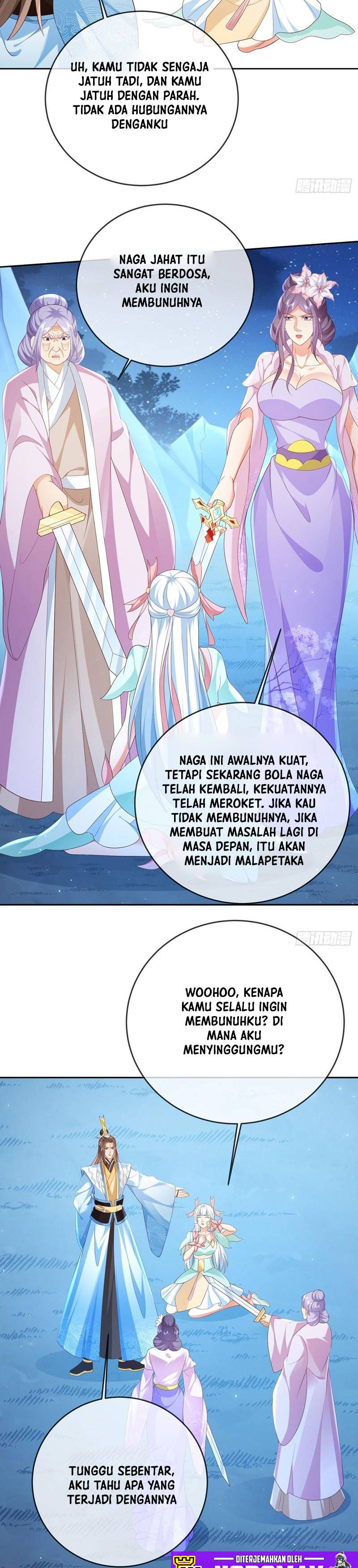 Sign in the Mystery Box to Dominate the World of Cultivation Chapter 50 Bahasa Indonesia
