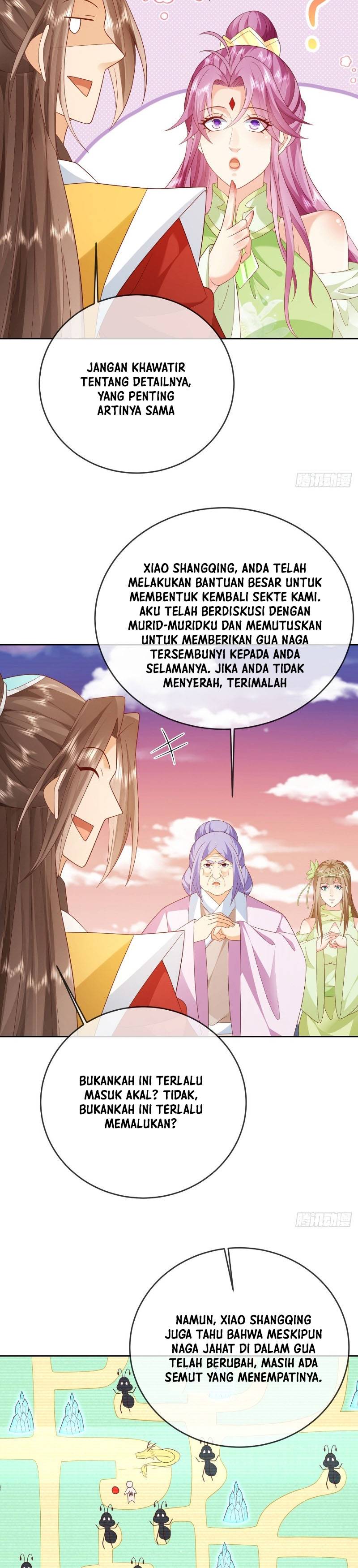 Sign in the Mystery Box to Dominate the World of Cultivation Chapter 55 Bahasa Indonesia