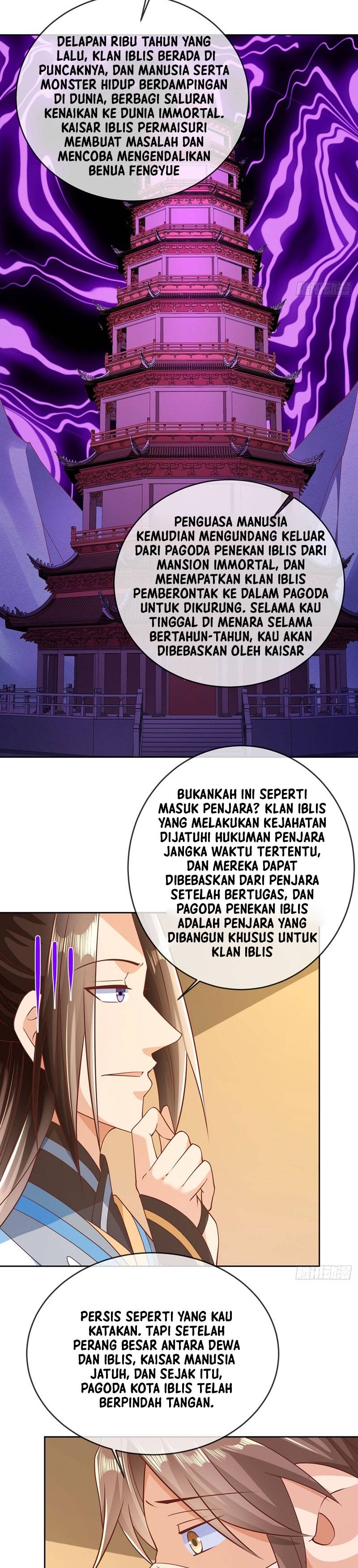 Sign in the Mystery Box to Dominate the World of Cultivation Chapter 60 Bahasa Indonesia