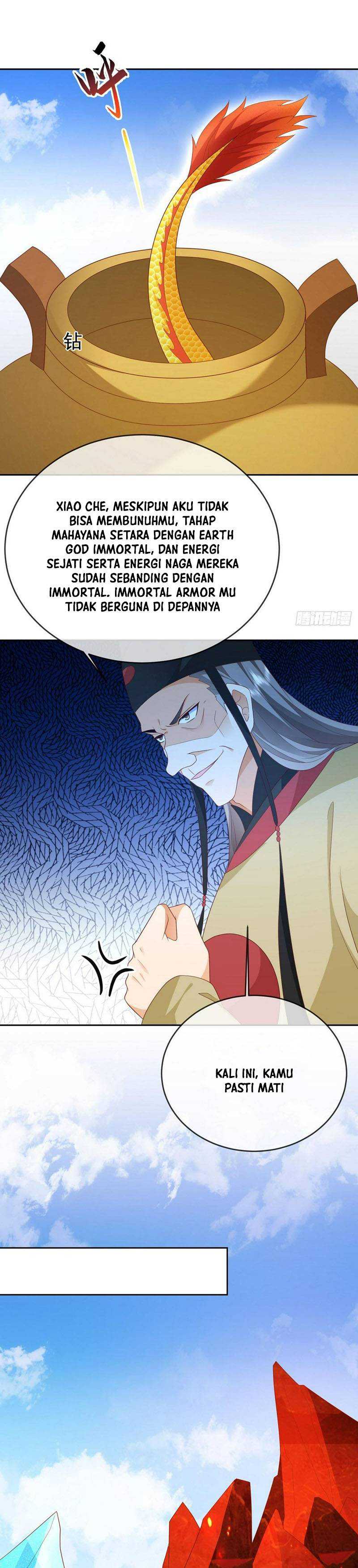 Sign in the Mystery Box to Dominate the World of Cultivation Chapter 76 Bahasa Indonesia