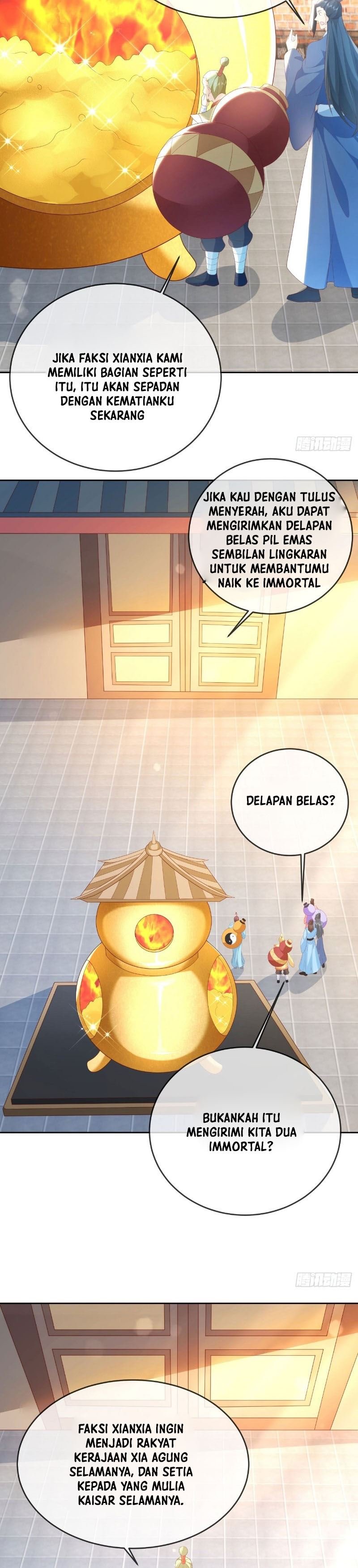 Sign in the Mystery Box to Dominate the World of Cultivation Chapter 84 Bahasa Indonesia