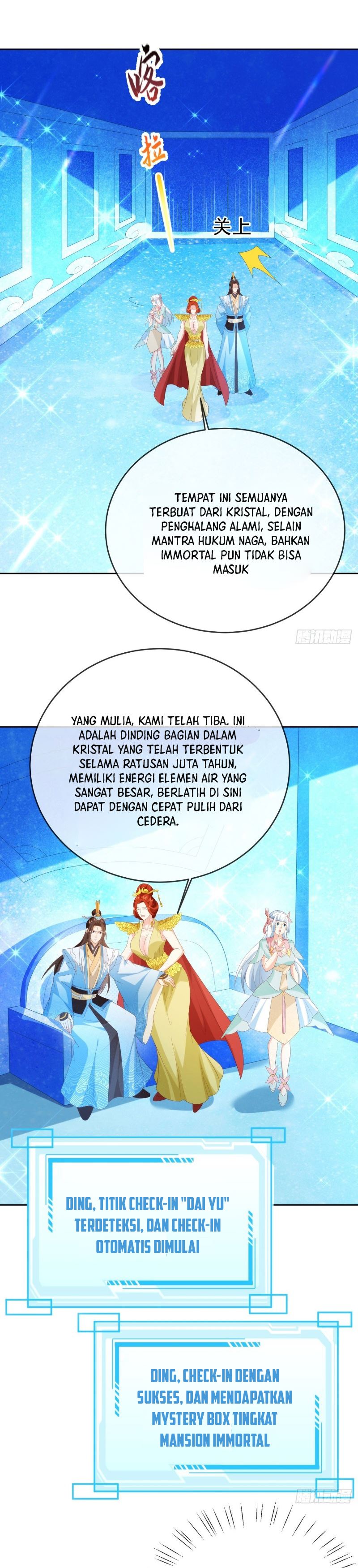 Sign in the Mystery Box to Dominate the World of Cultivation Chapter 86 Bahasa Indonesia
