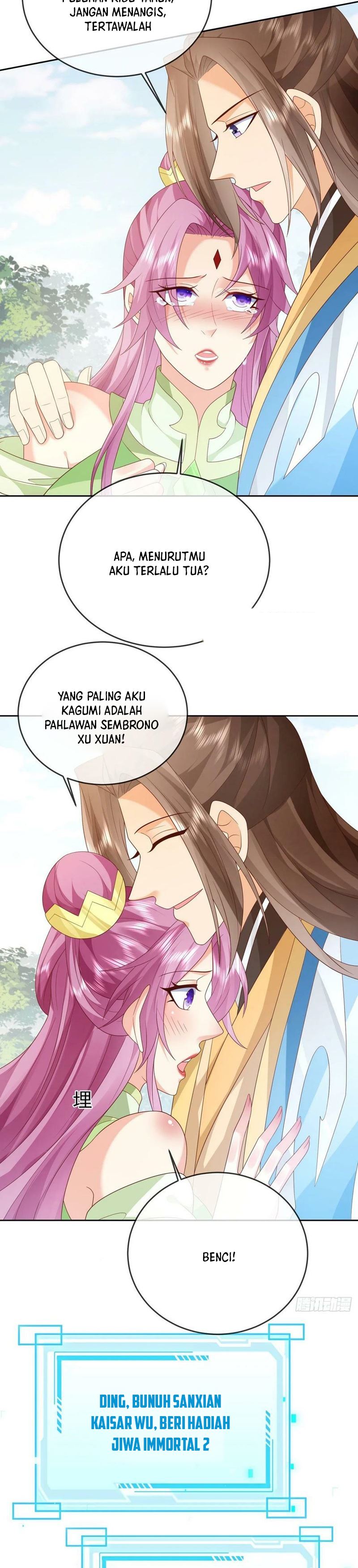 Sign in the Mystery Box to Dominate the World of Cultivation Chapter 90 Bahasa Indonesia