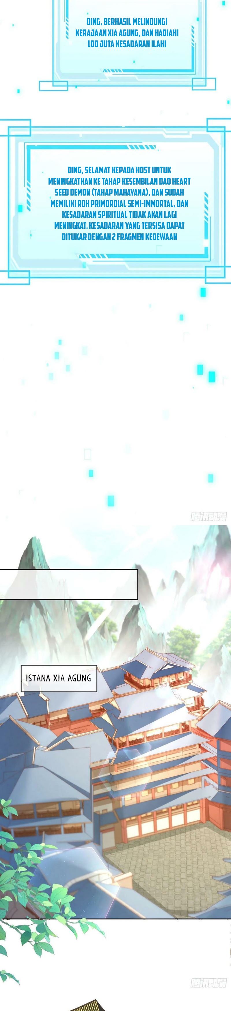 Sign in the Mystery Box to Dominate the World of Cultivation Chapter 90 Bahasa Indonesia